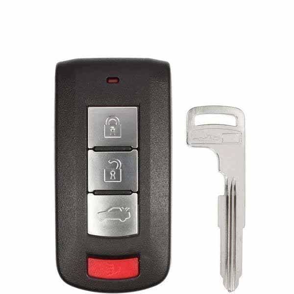 KeylessFactory: 2016-2020 Mitsubishi Mirage G4 / 4-Button Smart Key / PN: 8637B424 / OUC003M